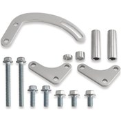 Resim Konesam Chevy İçin Alüminyum Alaşım Ayarlanabilir Sbc Direksiyon Pompası Braket Takımı 