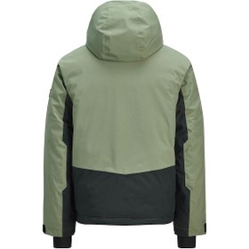 Resim Jack & Jones Alpes Erkek Kayak Montu Su Geçirmez Rüzgar Geçirmez Aw25 Yeşil 