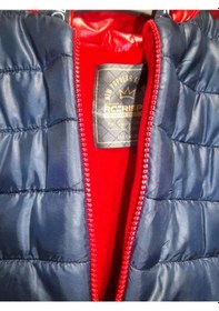 Resim Erkek Çocuk Kapitone Yelek Lacivert/kırmızı Lacivert- Kırmızı 