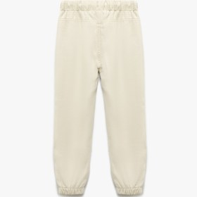 Resim Erkek Bebek Beli Bağcıklı Cepli Basic Viskon Jogger Eşofman Altı 