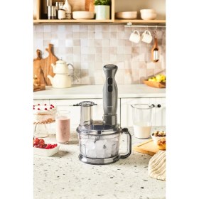 Resim Özbience Çok Fonksiyonlu Mutfak Robotu ve Blender Seti, Space Gray, 2000W 