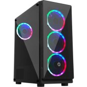 Resim Seclife SLC-G7055 500W (4xdual-Ring Fan) Gaming Kasa 