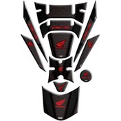 Resim Honda Pcx 125 2018 Tank Pad Sticker Seti 11 Kırmızı 462443154 