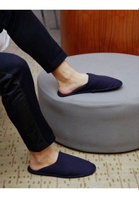 Resim Peluche Navy Blue Parachute Canak Slipper Erkek Ev Terliği Canpar-elt Mavi Canpar-elt Mavi 