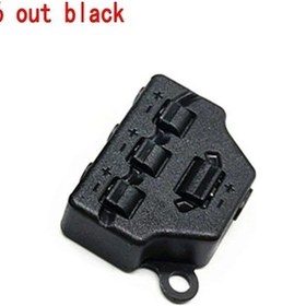 Resim Fochsia Siyah 2 Giriş 6 Çıkış Led Şerit Bağlantı Terminali Hızlı Dağıtım Konektörü 