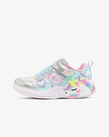 Resim Skechers Unıcorn Dreams Heart Sparkles Işıklı Kız Çocuk Spor Ayakkabı 303063l 303063l Smlt Smlt 