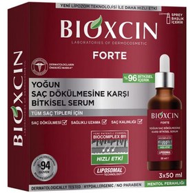 Resim Bioxcin Forte Yoğun Saç Dökülmesine Karşı Serum 3 x 50 ml 