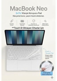 Resim Macbook Neo 13 İnç A3404 İle Uyumlu Uyumlu Klavye Koruyucu Diğer 