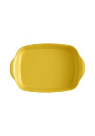 Resim Emile Henry Fırın Kabı Dikdörtgen 42 X 28 Cm Kırmızı/burgundy -349654 - Mat Sarı/provence Yellow Mat Sarı 