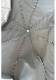 Resim Gri Polyester Kumaş, 200 Cm / 10 Telli Plaj Şemsiyesi Uyumlu 