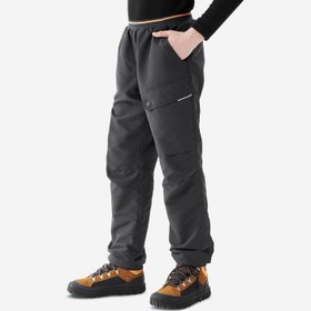 Resim Çocuk Sıcak Tutan Outdoor Pantolon - Gri - 7 / 15 Yaş - SH100 