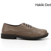 Resim Gön Vizon Antik Bağcıklı Hakiki Deri Oxford Ayakkabı vizon 