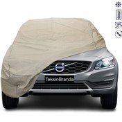 Resim ULTRASHOP Volvo S60 2 (2010 - 2018) Araba Brandası Su Geçirmez Branda Miflonlu PREMIUM Oto Branda 