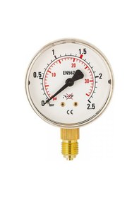 Resim Kasweld 4102 Manometre 63 MM 0-16 Bar 