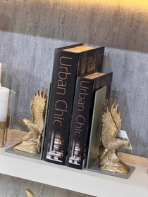 Resim Eaglix Kartal Pirinç Kitap Tutucu 