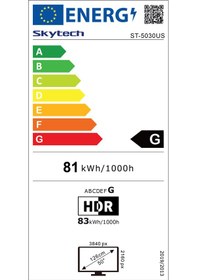 Resim Skytech ST-5030US 4K Ultra HD Android TV 