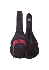 Resim Valencia Cgb1680 Klasik Gitar Kılıfı Lüks 600d Kumaş - Kalın Ped - Renkli Detaylar 