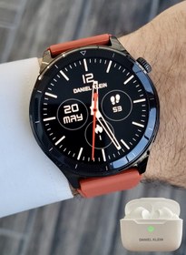 Resim Daniel Klein Kiremit Renk Android/ios Uyumlu Akıllı Saat ve Bluetooth Kulaklık 