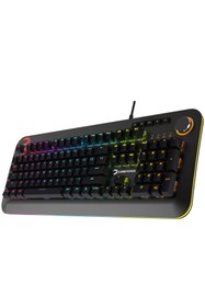 Resim Gamepower Starscream RGB Mavi Switch Türkçe Q Optik Mekanik Su Geçirmez Oyuncu Klavyesi 