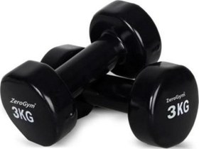 Resim Zerogym VD3 Vinyl Demir Dambıl 3Kg 1 Adet 