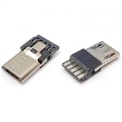 Resim ŞASE MİCRO USB FİŞ 5PİN ERKEK KARKAS ŞASE Polaxtor