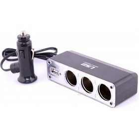 Resim Ahmet Otomotiv Çakmak Çoğaltıcı 3 Çıkışlı + 1 Usb Çıkışlı 12V-24V 