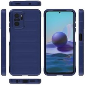 Resim Xiaomi Redmi Note 10 Kılıf Kamera Korumalı İçi Kadife Yumuşak Silikon Kapak + Ekran Koruma Lacivert 