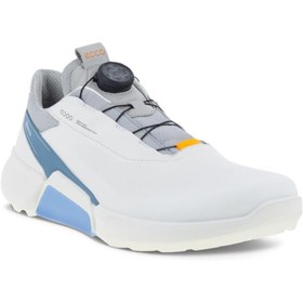 Resim Ecco M Golf Biom H4 White retro blue 