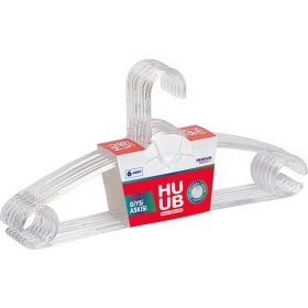 Resim 4 Adet Huub Kristal Giysi Askısı 6'lı 
