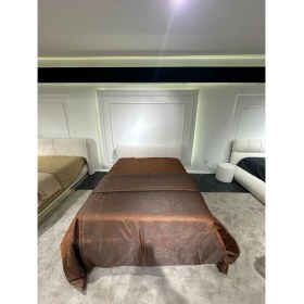 Resim Cozze Mobilya Nuvola Bukle Kumaş Puf Tasarım Bazalı Çift Kişilik Karyola 
