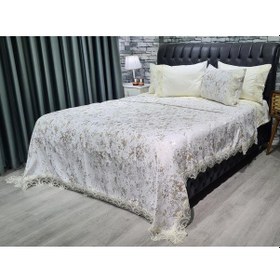 Resim Çeyiz Diyarı Perry Gelin Seti 7 Parça Krem 