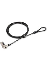 Resim Sevimle Store N17 Dell Kama Kilit Yuvalı Dizüstü Bilgisayarlar için Kablo Kilidi - Kombinasyon Kilit - (K68008WW) 