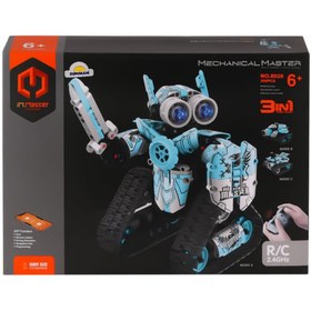 Resim Nessiworld 8028 IMM Mekanik Master Kumandalı Robot Araba Blokları 3IN1 398 Parça 