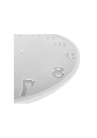 Resim Tahtakale Toptancı Epoksi Rakamlı Saat Kalıbı 30 Cm 