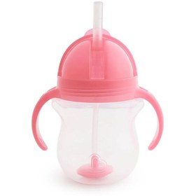 Resim Munchkin Tıklama Kilitli Uçlu Alıştırma Bardağı 6 ay+ 207 ml Pembe 