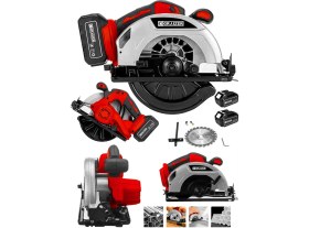 Resim K 21 V Platinum Akülü Çelik Şanzuman Şarjlı Ahşap Sunta Ağaç Kesme Makinası Daire Testere 