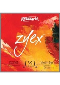 Resim D'addario Dz310s Zyex Keman Tel Seti 4/4 Gümüş Sarımlı Re D Teli İle Güçlü Projeksiyon Zengin Tonal Derinlik Ve Üstün Yay Tepkisi 