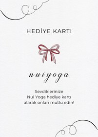 Resim Nui Yoga Hediye Kartı - ₺3.000 