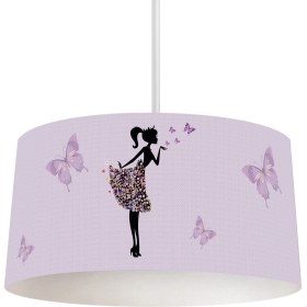 Resim Talia Home Rengarenk Kelebek Çocuk Bebek Odası Sarkıt Avize TLAV-018 