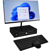 Resim ROWORK Mk2 Intel I5 10400 8gb Ram 120ssd 22" Monitör Set Mini Pc 