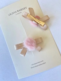 Resim MINI POMPOM SAÇ KLİPSİ (BEJ) 