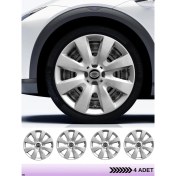 Resim CVL Auto Market Seat 15 Inç Jant Kapağı Amblemli Gri [4 Adet Kapak] 110 CVL-ADT1411 