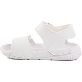 Resim United Colors Of Benetton Beyaz Cırtlı Kız Bebek Sandalet Bn-1252 B 