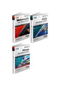 Resim Aydın 2025 10. Sınıf Matematik + Fizik + Kimya Ders Anlatım Fasikülleri Seti 3 Kitap 