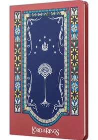 Resim Mabbels Sert Kapak Butik Defter Lotr Maden Kapı Kırmızı 80 Yp 15x21 Dft-388067 Çok Renkli 