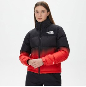 Resim The North Face W 96 Nuptse Dıp Dye Jacket Kadın Ceket Nf0a84qyoor1 Siyah - Kırmızı 