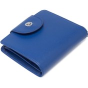 Resim Mavi Deri Kadın Cüzdan - S1CB00005674-J1F 