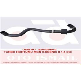 Resim IBRAS 11565 IBRAS TURBO HORTUMU CLIO II MEGANE II SCENIC II / LOG 