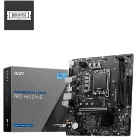 Resim Shop Nova Msı Pro H610M-E Ddr5 5600MHZ 1xvga 1xhdmı 1xm.2 USB 3.2 Matx 1700P (12. / 13. ve 14. Nesil Işlemci Uyumlu) 