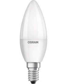Resim Osram 4,9 W Mum Buji E14 Led Ampul 6500K Beyaz Işık 5'Li Paket 